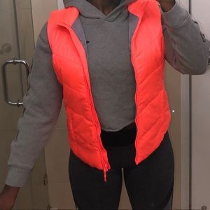 Neon Orange vest from Aeropostale